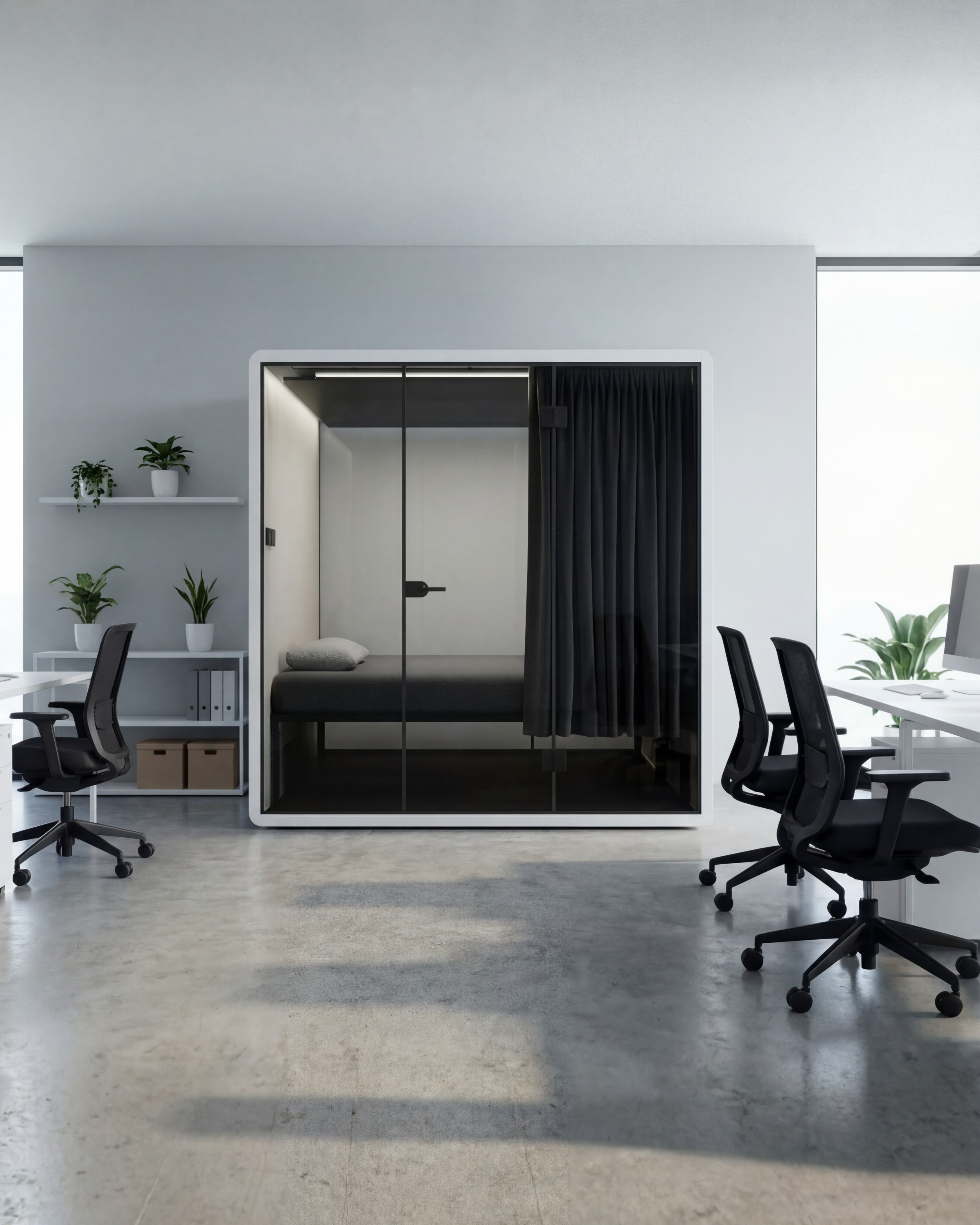 First Class Sleep Pod Refurbished - Black